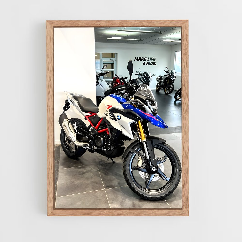 Poster Moto Épique – affiche BMW Motorrad (vue 4)